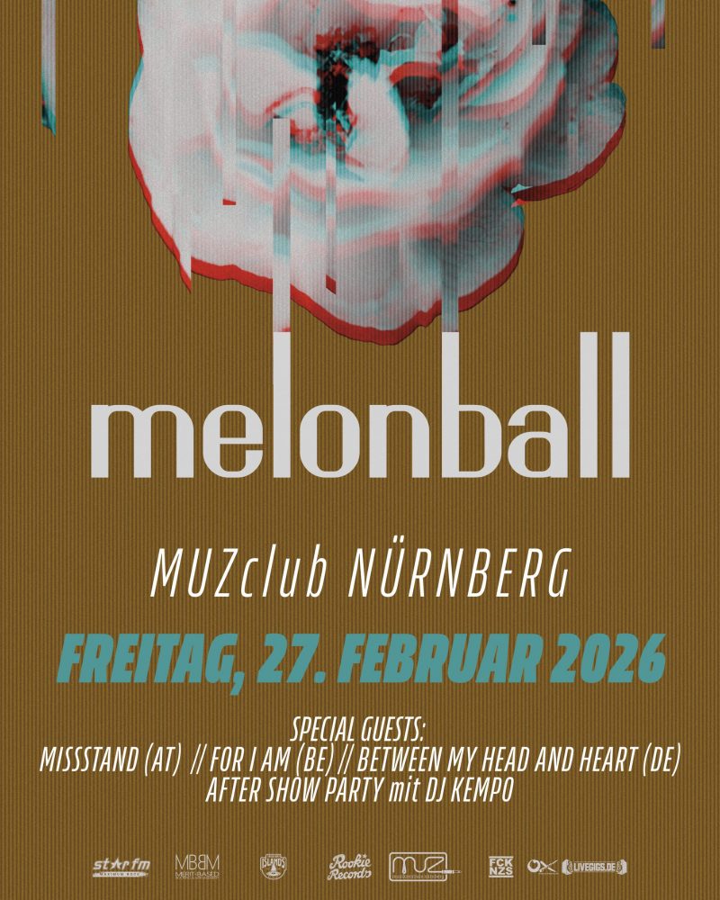 Flyer of our album release party on February 27th 2026 in Nürnberg
