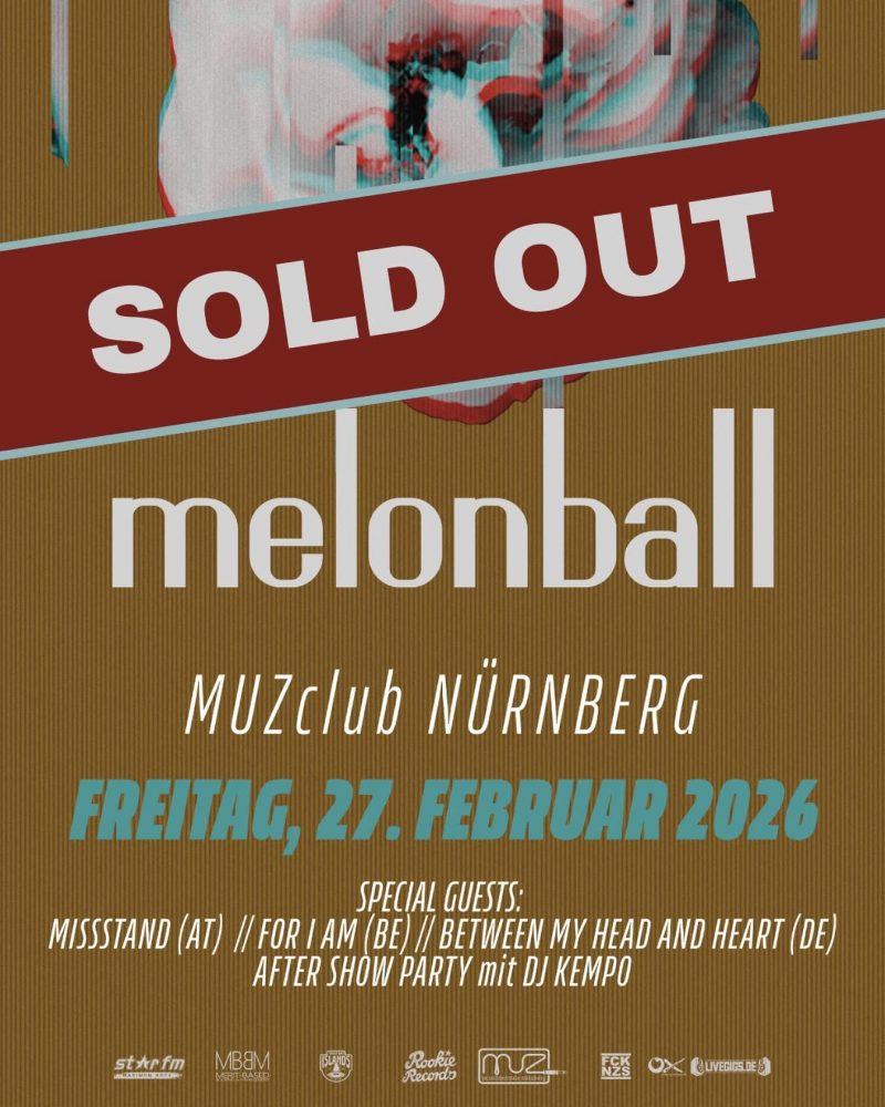 Album release party 2026 Nürnberg Flyer of our sold out album release party on February 27th 2026 in Nürnberg