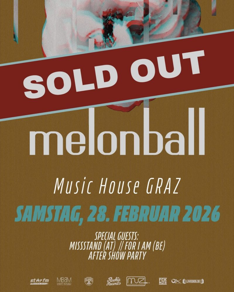 Album release party 2026 Graz Flyer of our sold out album release party on February 28th 2026 in Graz